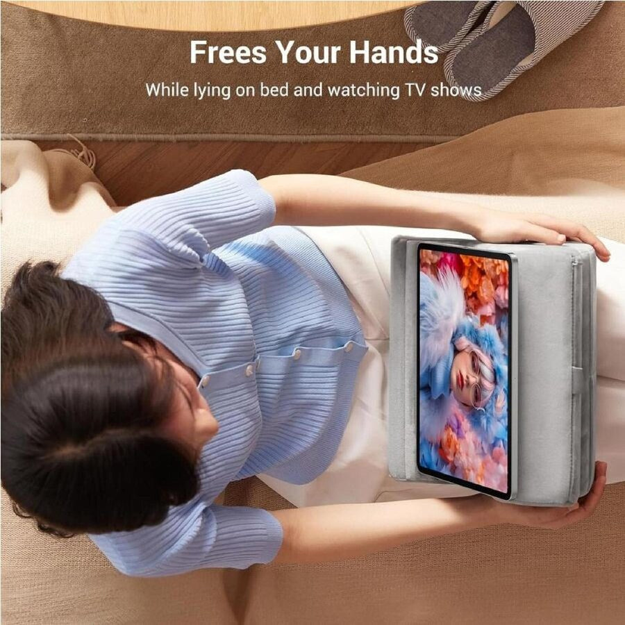 UGREEN Tablet Pillow Stand for Lap with 3 Viewing Angles gallery image 2