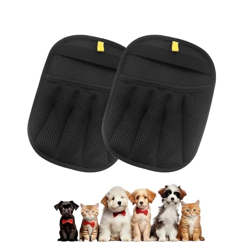 2 Pack Pet Hair Remover Gloves gallery image 2