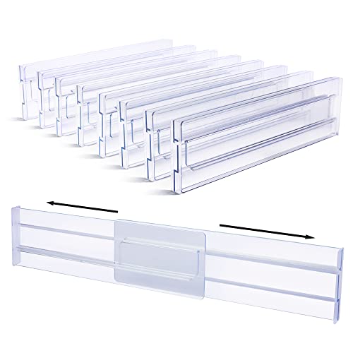 Vtopmart 8 Pack Adjustable Drawer Dividers gallery image 2
