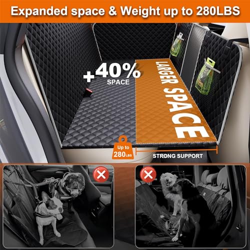 Hard Bottom Dog Car Seat Cover gallery image 3