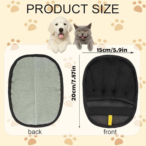 2 Pack Pet Hair Remover Gloves gallery image 3