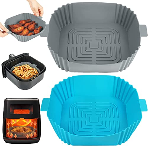 Akulife Silicone Air Fryer Liners - 2 Pack gallery image 1