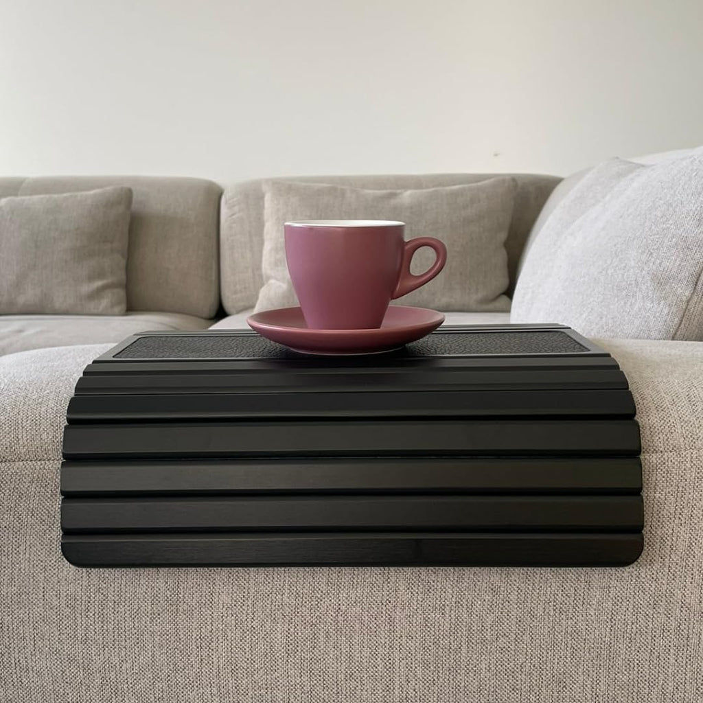 Coco Bamboo Foldable Sofa Arm Tray gallery image 1