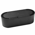 D-Line Large Black Cable Tidy Unit – Cable Management Box gallery image 1