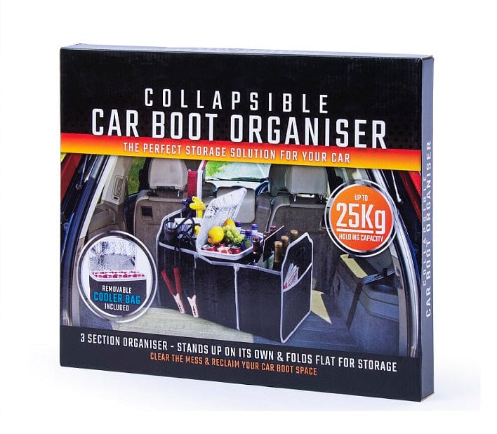 Living Today Collapsible Car Trunk Organiser with Cooler Bag gallery image 2