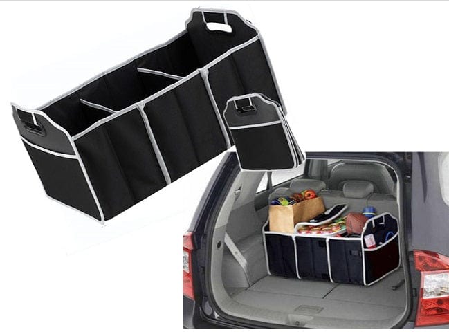 Living Today Collapsible Car Trunk Organiser with Cooler Bag gallery image 1