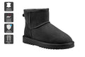 UGG Outback black Mini Classic boot front three-quarter view