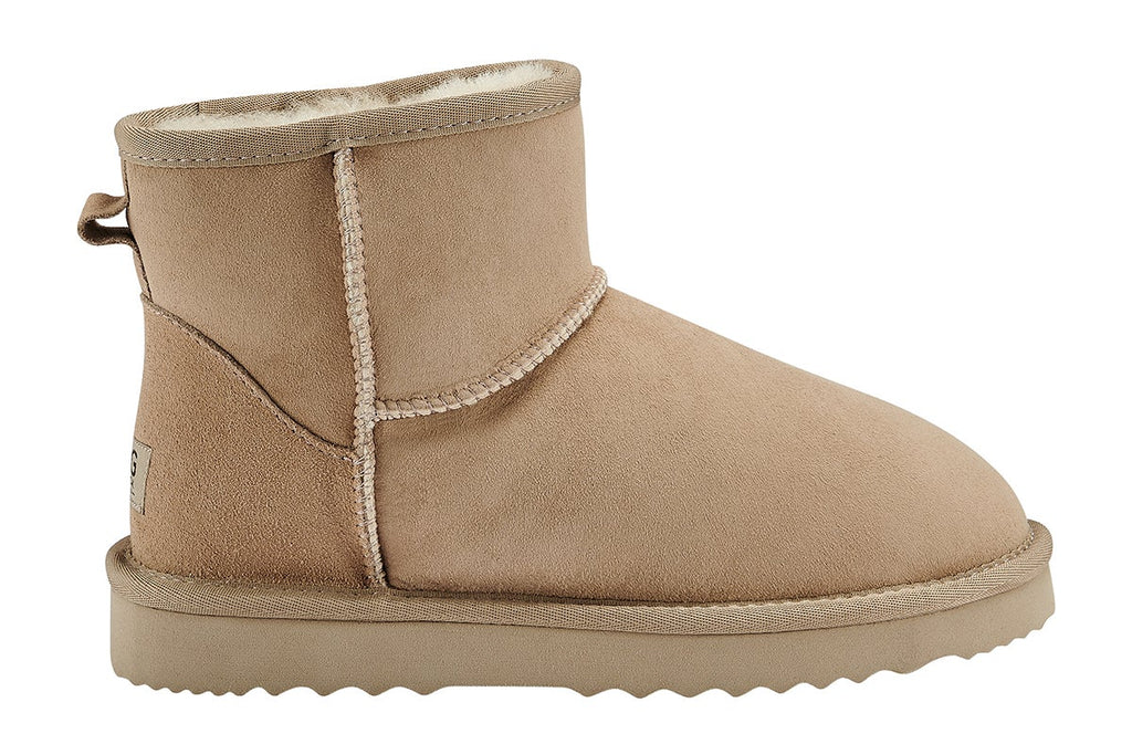 UGG Outback sand Mini Classic boot side view